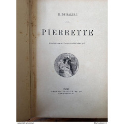 h de balzac pierrette et Cie