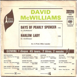 Days Of Pearly Spencer / Harlem Lady