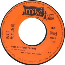 Days Of Pearly Spencer / Harlem Lady