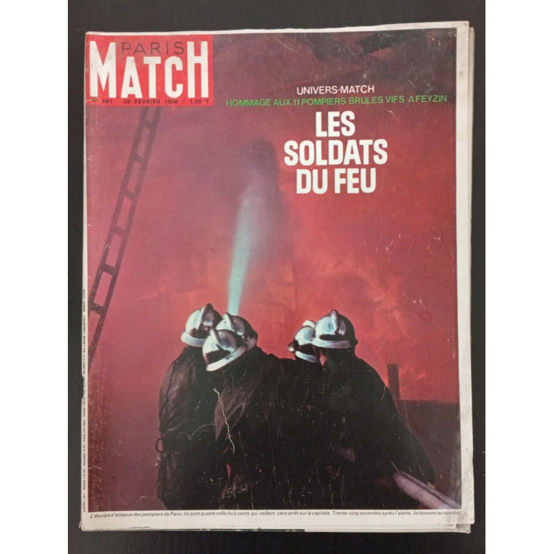 Paris Match N.881 - Février 1966
