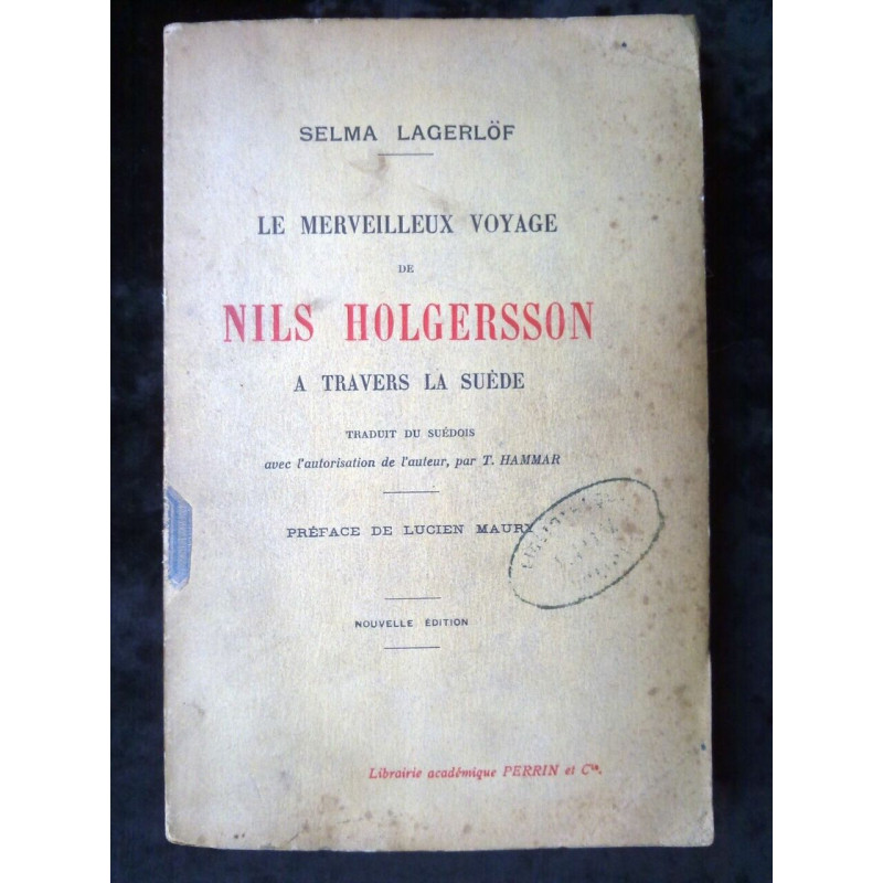 Selma lagerlöfle merveilleux voyage de Librairie
