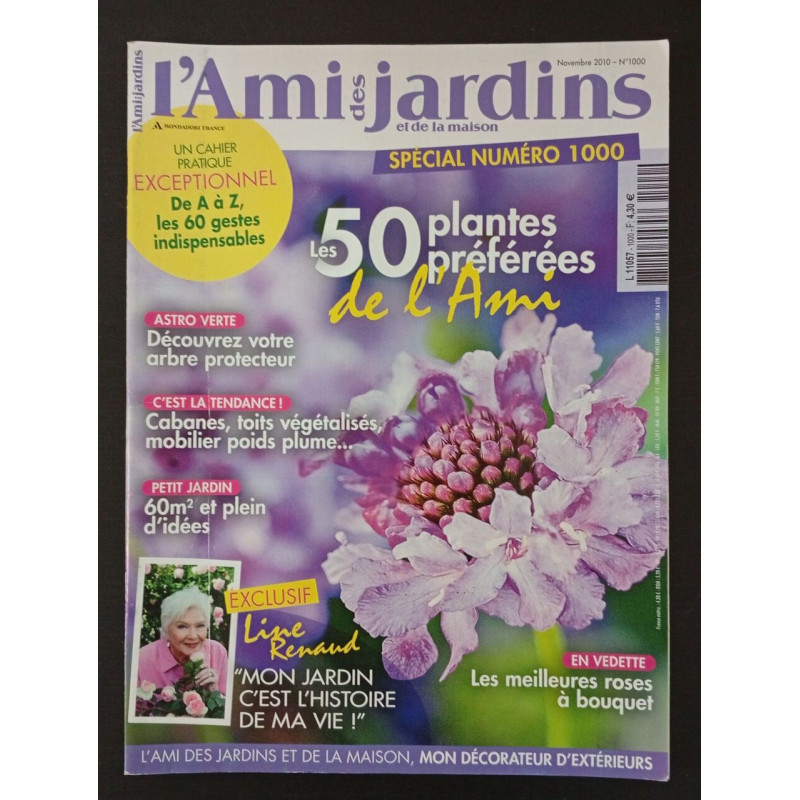 L'Ami des jardins N.1000 - Novembre 2010