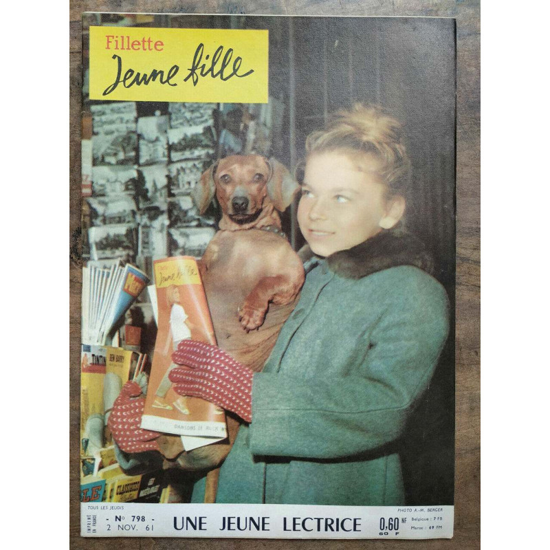 Fillette jeune fille n798 2 Novembre 1961