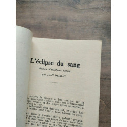Mon Roman d'aventures L'éclipse du sang - Jean delhat
