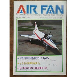 Air Fan Le Mensuel de L'aeronautique Militaire Nº 92 Juillet 1986
