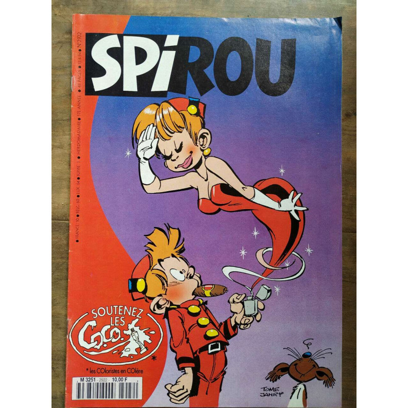Magazine Spirou n2922 Avril 1994