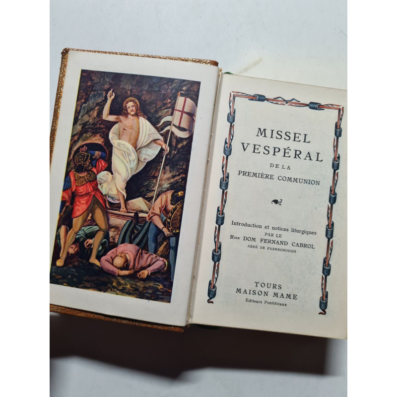 MissaL vespéral de la première communion
