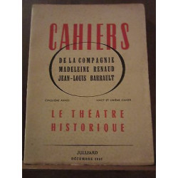 Cahiers de la Compagnie renaud barrault