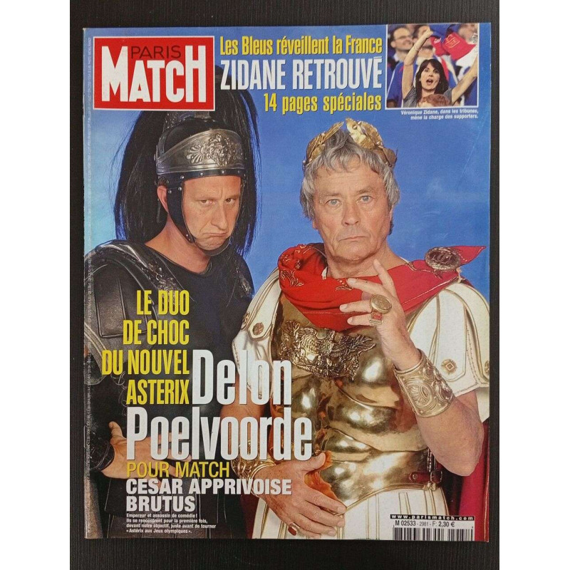 Revue Paris Match N° 2981