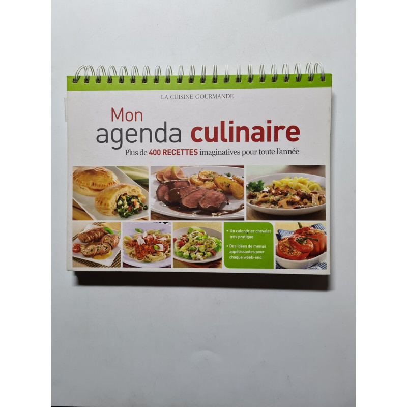 Mon agenda culinaire