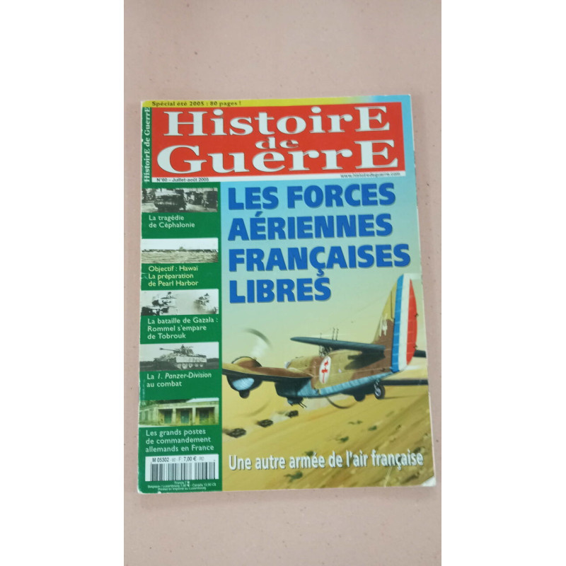 Histoire de Guerre Nº 60 Les Forces Aériennes Françaises Libres