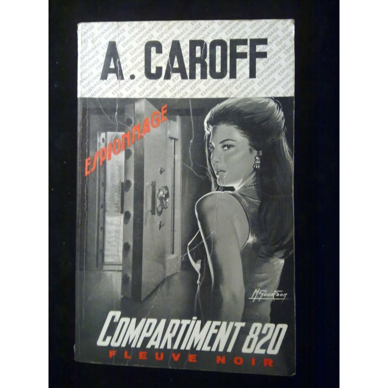 a caroff Compartiment 820 Fleuve Noir Espionnage n843