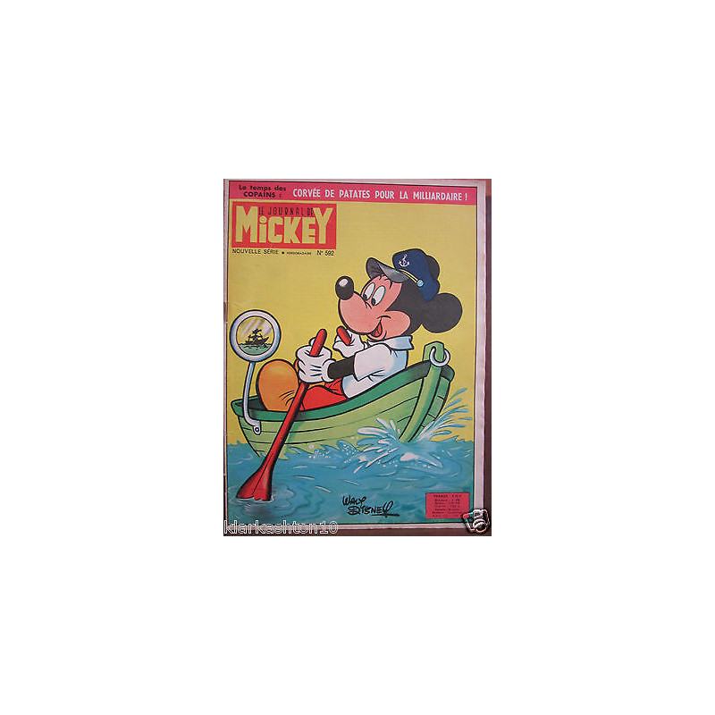 Le Journal de Mickey Nouvelle Série N592