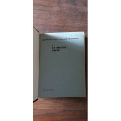 Pierre Teilhard De Chardin Le Milieu divin seuil