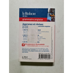 LE ROBERT MINI GRAMMAIRE ANGLAISE NC