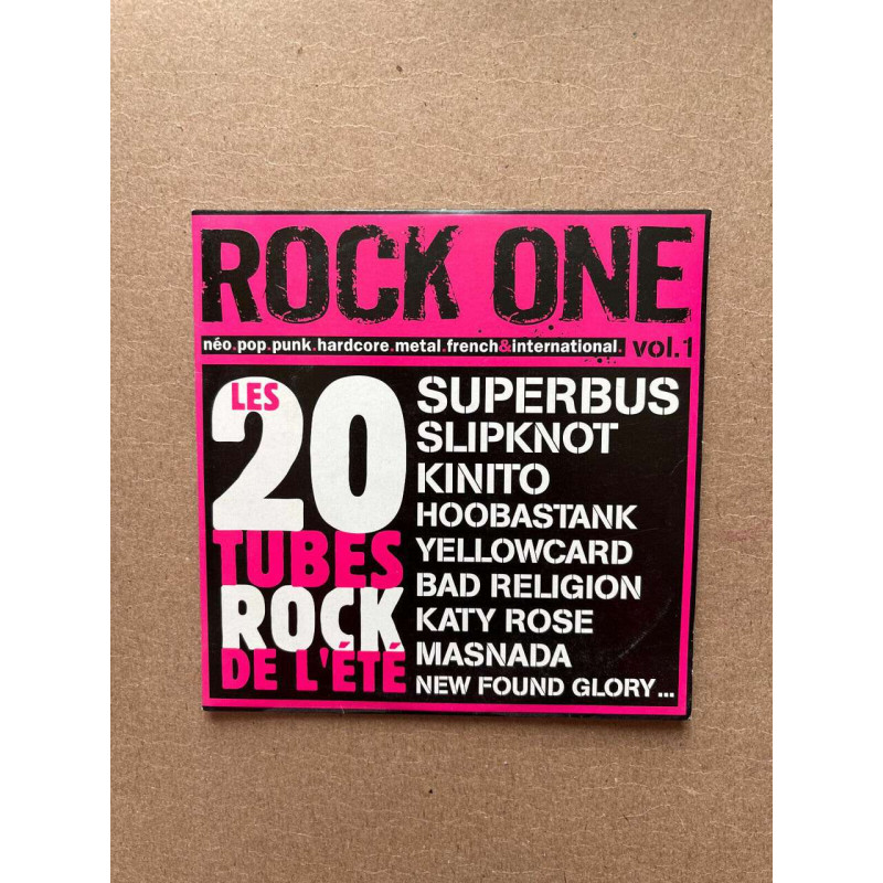 Rock One Vol 1 - Les 20 tubes Rock de l'été CD