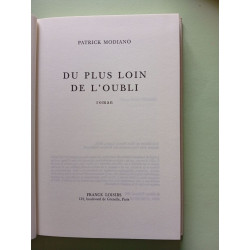 Du plus loin de l'oubli