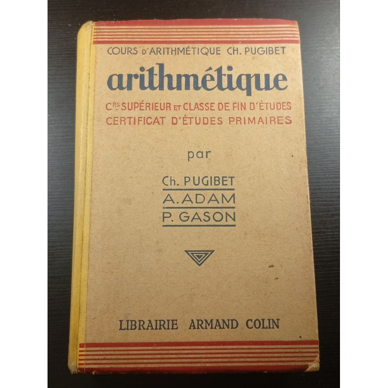 Arithmétique crs supérieur et classe de fin d'études certificat...