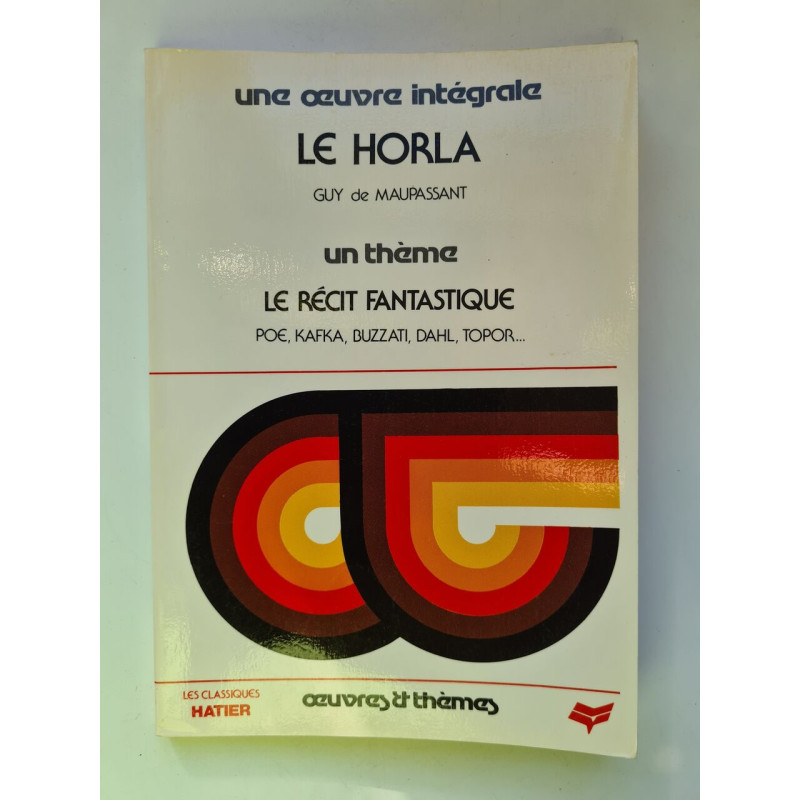 Maupassant guy de. Le Horla