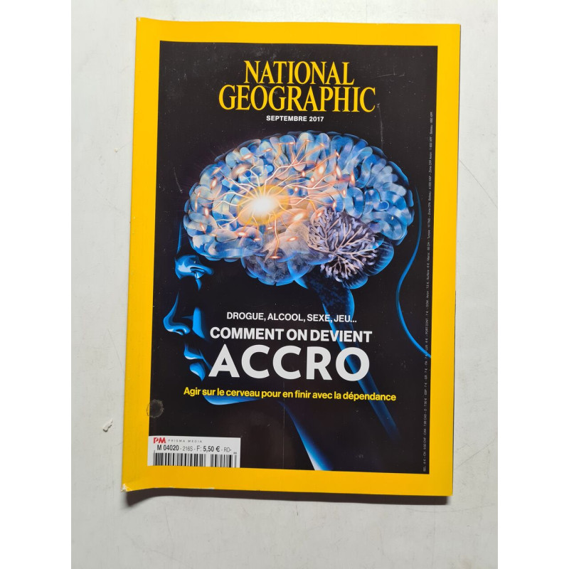 National Geographic nº 216S - 2017 drogue alcool sexe jeu