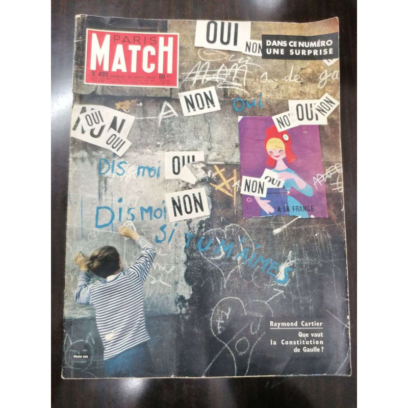 Paris Match N° 493