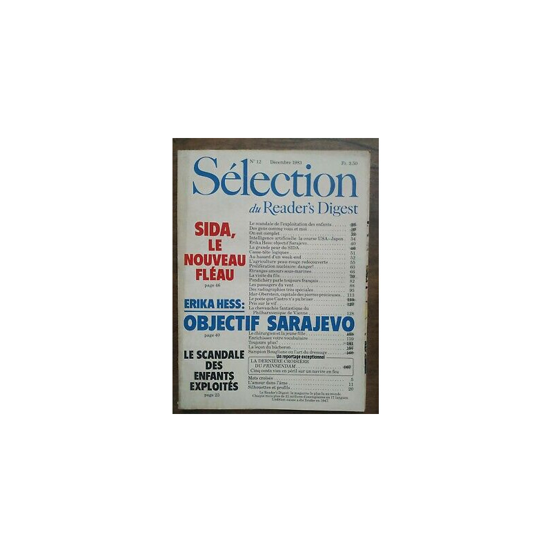 Nº 12 Décembre 1983