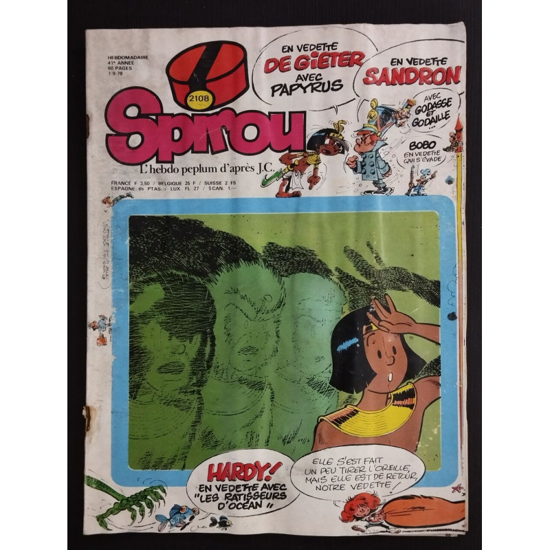Revue Le Journal de Spirou N° 2108