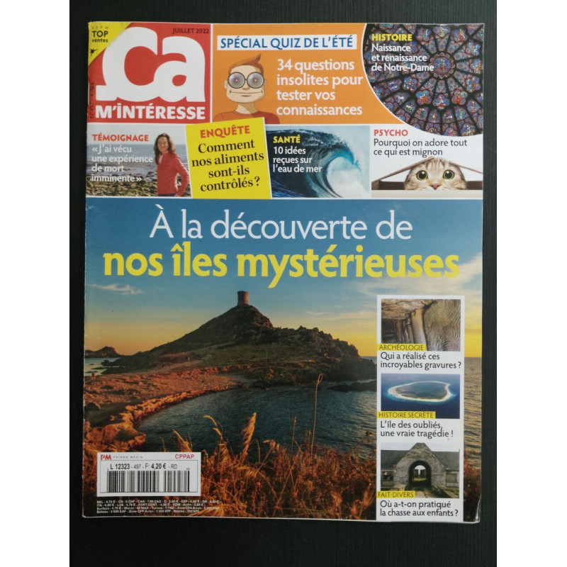 Revue Ça m'intéresse N° 497