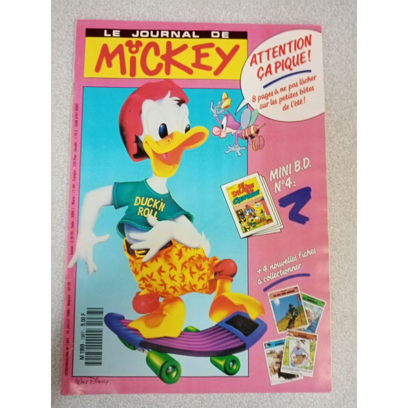 Le Journal de Mickey nº 1987 / Juillet 1990