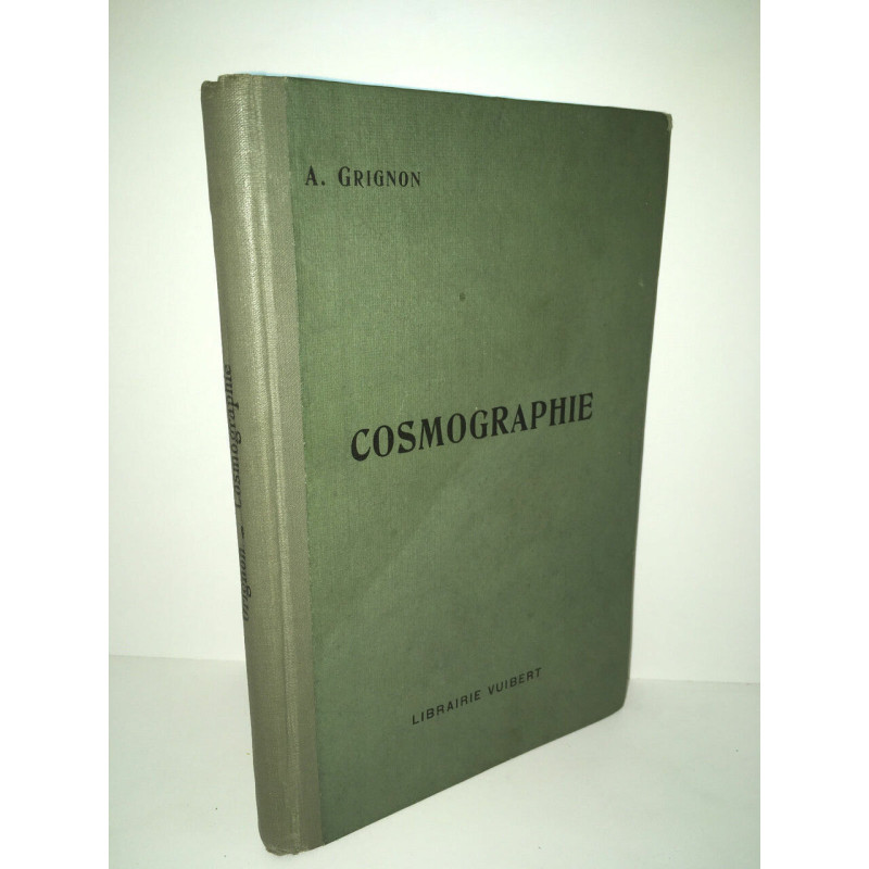 a Grignon COSMOGRAPHIE à l'usage des élèves écoles normales