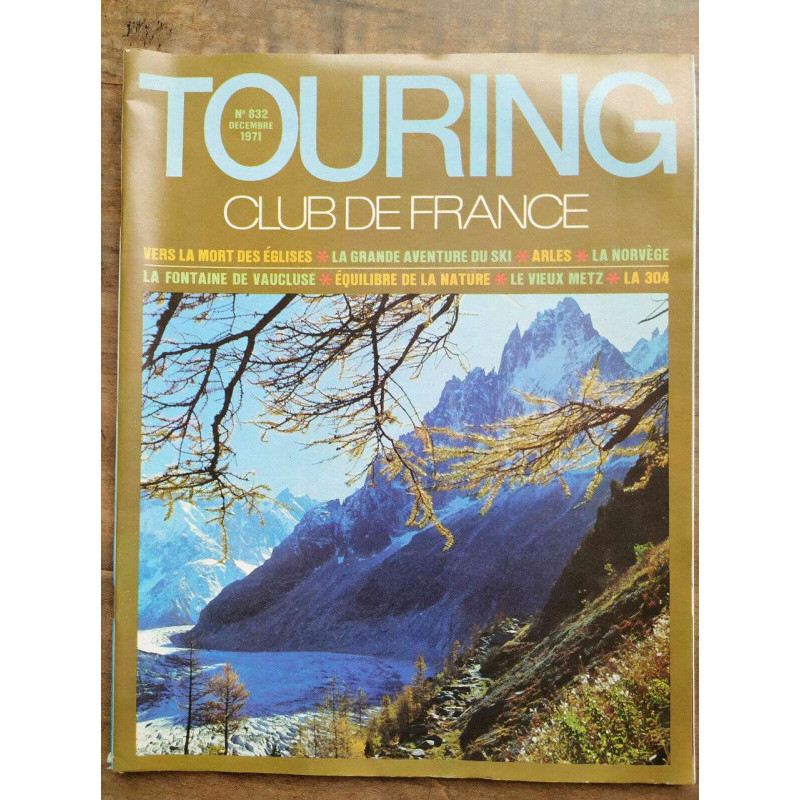 Touring club de France n832 Décembre 1971