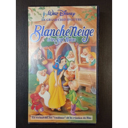 VHS - Blanche neige et les sept nains