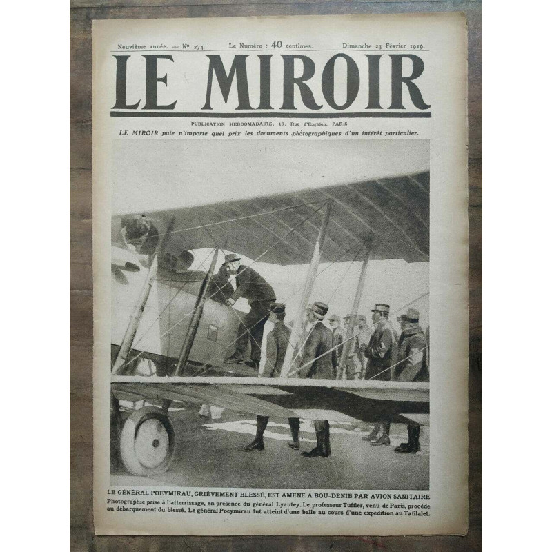 Le Miroir n274 23 Février 1919