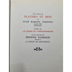 Platero et moi