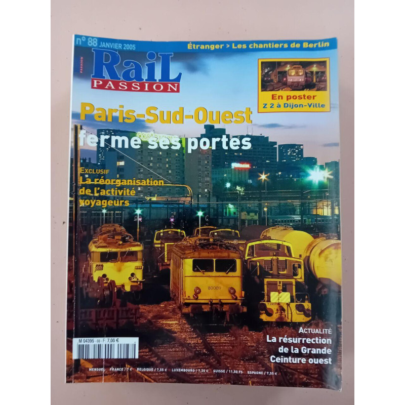 Revue Rail Passion N° 88
