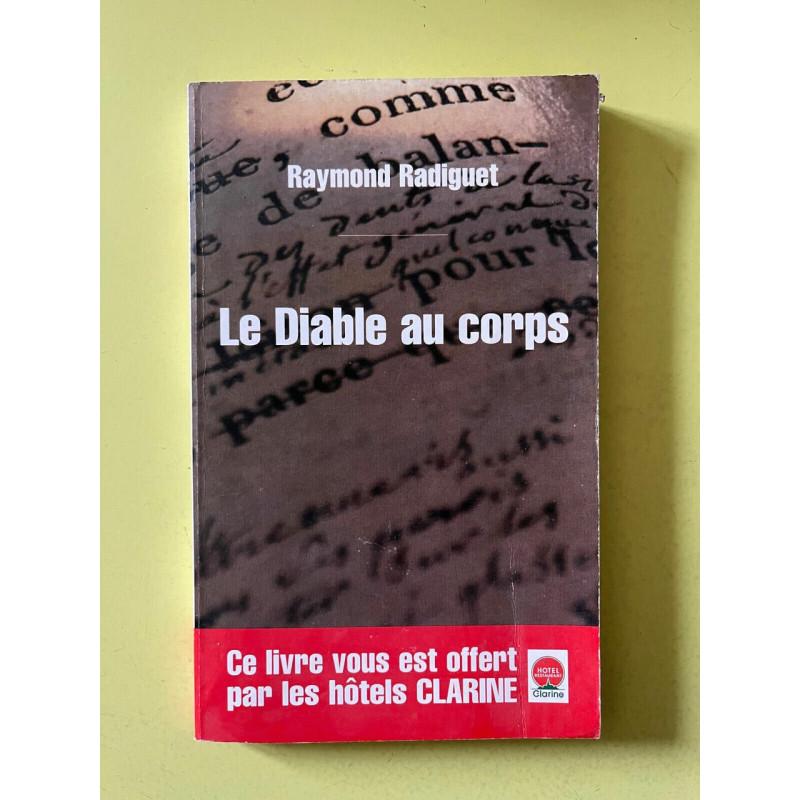 Raymond radiguet Le diable au corps
