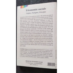 L'économie sociale: Utopies Pratiques Principes