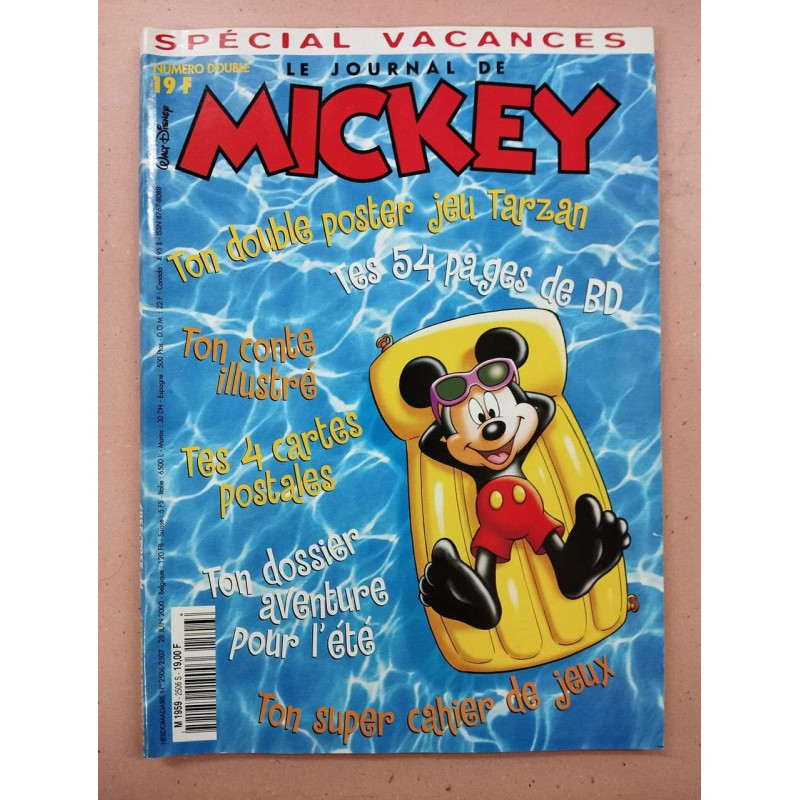 Le journal de mickey nº 2506 / Juin 2000