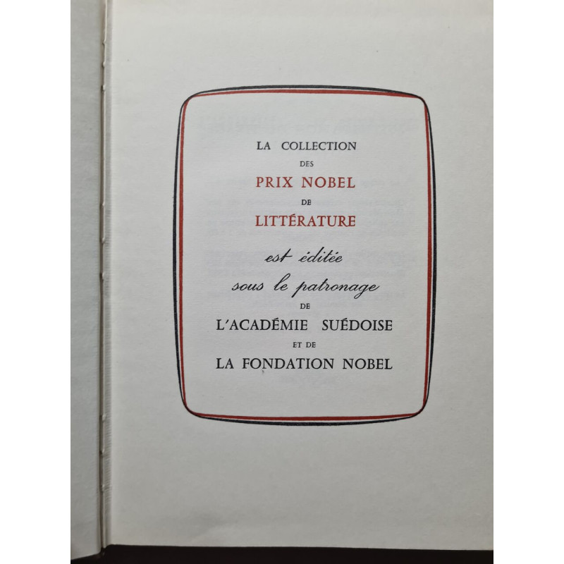 La collection des prix Nobel de litterature - 1910