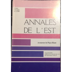 5E SERIE 41E ANNEE N°1/1989 A TRAVERS LE PAYS HAUT