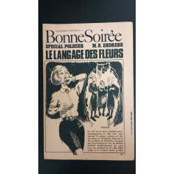 Revue Rare Bonne Soirée - Le langage des fleurs