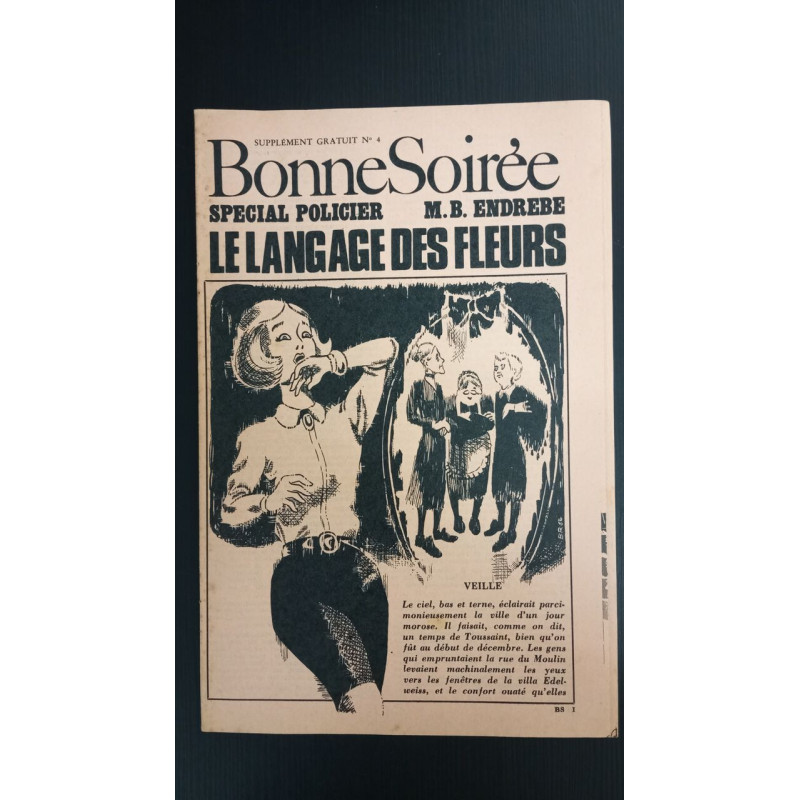 Revue Rare Bonne Soirée - Le langage des fleurs