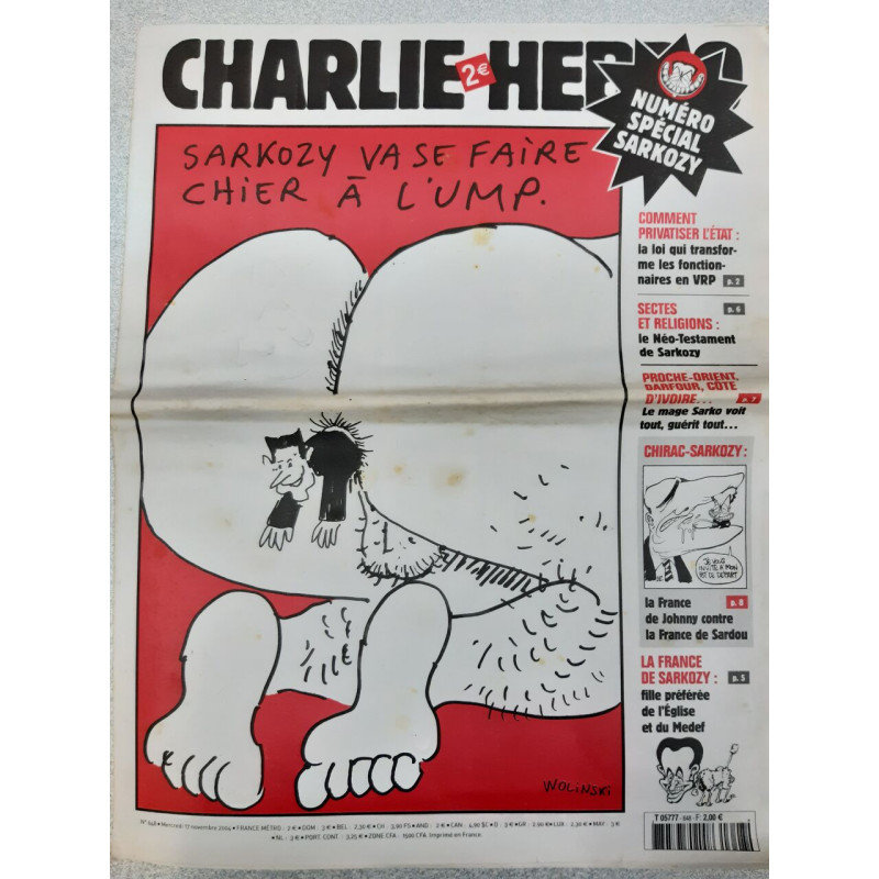 Revue Charlie Hebdo n° 648