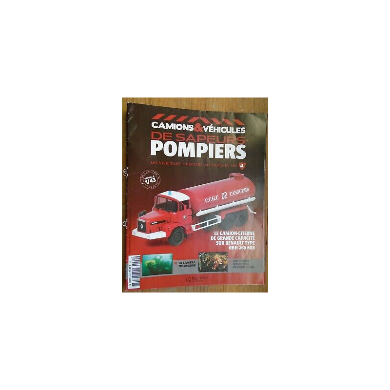 Camions et véhicules de pompiers n 4 sans le camion