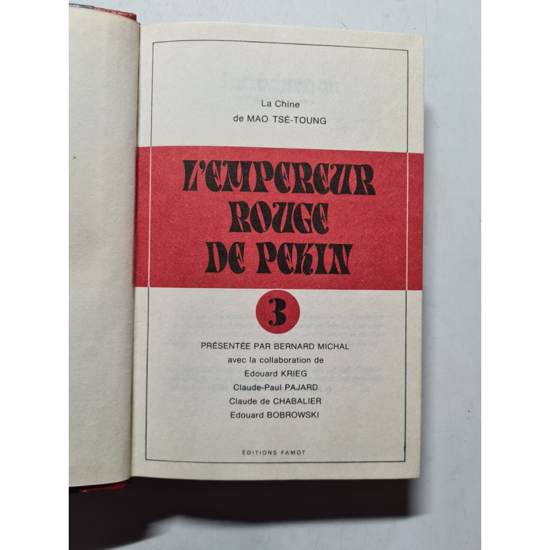 L'Empereur Rouge de Pékin