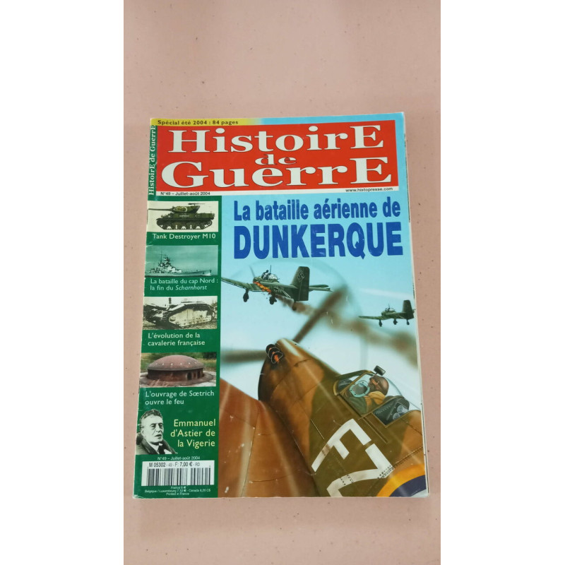 Histoire de guerre n° 49 / la bataille aérienne de Dunkerque