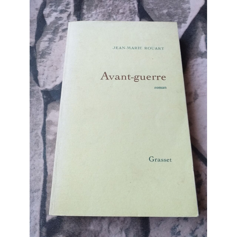 Avant-guerre