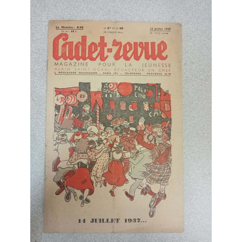 Cadet-Revue nº 110 /Juillet 1937
