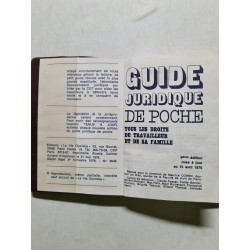 Guide juridique de poche