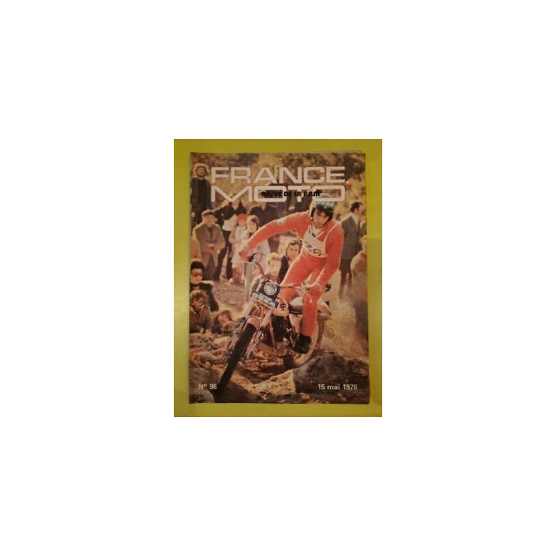 France Moto Revue de La f f m Nº96 Mai 1976